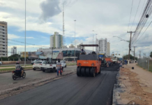 Obras do BRT avançam e provocam interdições no CPA neste fim de semana em Cuiabá