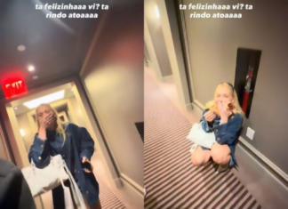 Após noite regada a drinks, Virginia se diverte em hotel de Nova York: “O hexa vem, amor”