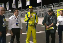 Pivetta entrega homenagem a Thiago Camilo na Stock Car em Cuiabá; vídeo