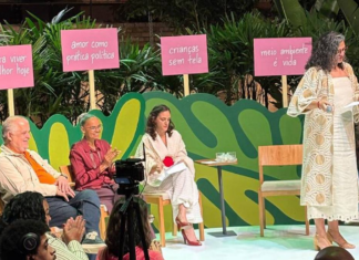 Marina e França trocam afagos em evento em meio a disputa por candidatura ao Senado de SP