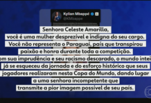 Racismo contra Mbappé, onda de repúdio e ameaça de processo; entenda a confusão entre craque francês e senadora paraguaia