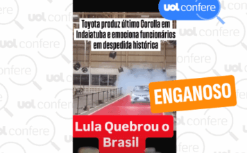 Fechamento de fábrica da Toyota em SP não tem relação com governo Lula