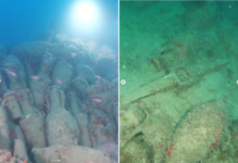 Mergulhadores encontram navio romano com mais de 2 mil anos na costa da Sicília