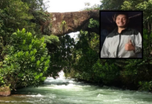 Jovem pula de cachoeira, desaparece em rio e é encontrado morto em Campo Novo do Parecis