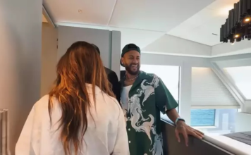 Bruna Biancardi mostra detalhes de iate luxuoso de Neymar em passeio com a família