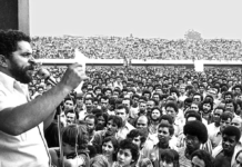Lula começa campanha no palanquesindical que o projetou para a política