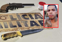 Bandido acusado de sequestro e cárcere privado morre em confronto com a PM em Marcelândia