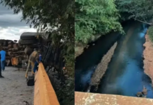 Governo homologa situação de emergência após produto químico atingir rio em Colniza