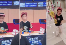 Chinesa de 6 anos bate recorde mundial de cubo mágico duas vezes em 3 dias; veja VÍDEO