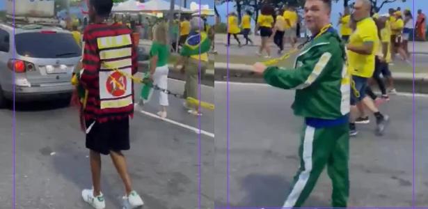 Ministério pede apuração de racismo em ato de Flávio Bolsonaro