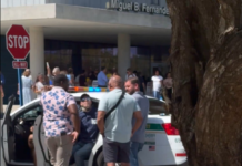 VÍDEO mostra brasileiro sendo preso nos EUA após usar roupa de agente do ICE durante votação